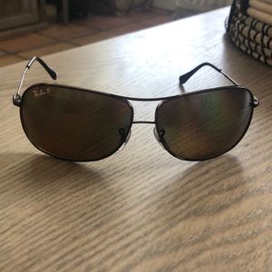 Polarized glass ray bans